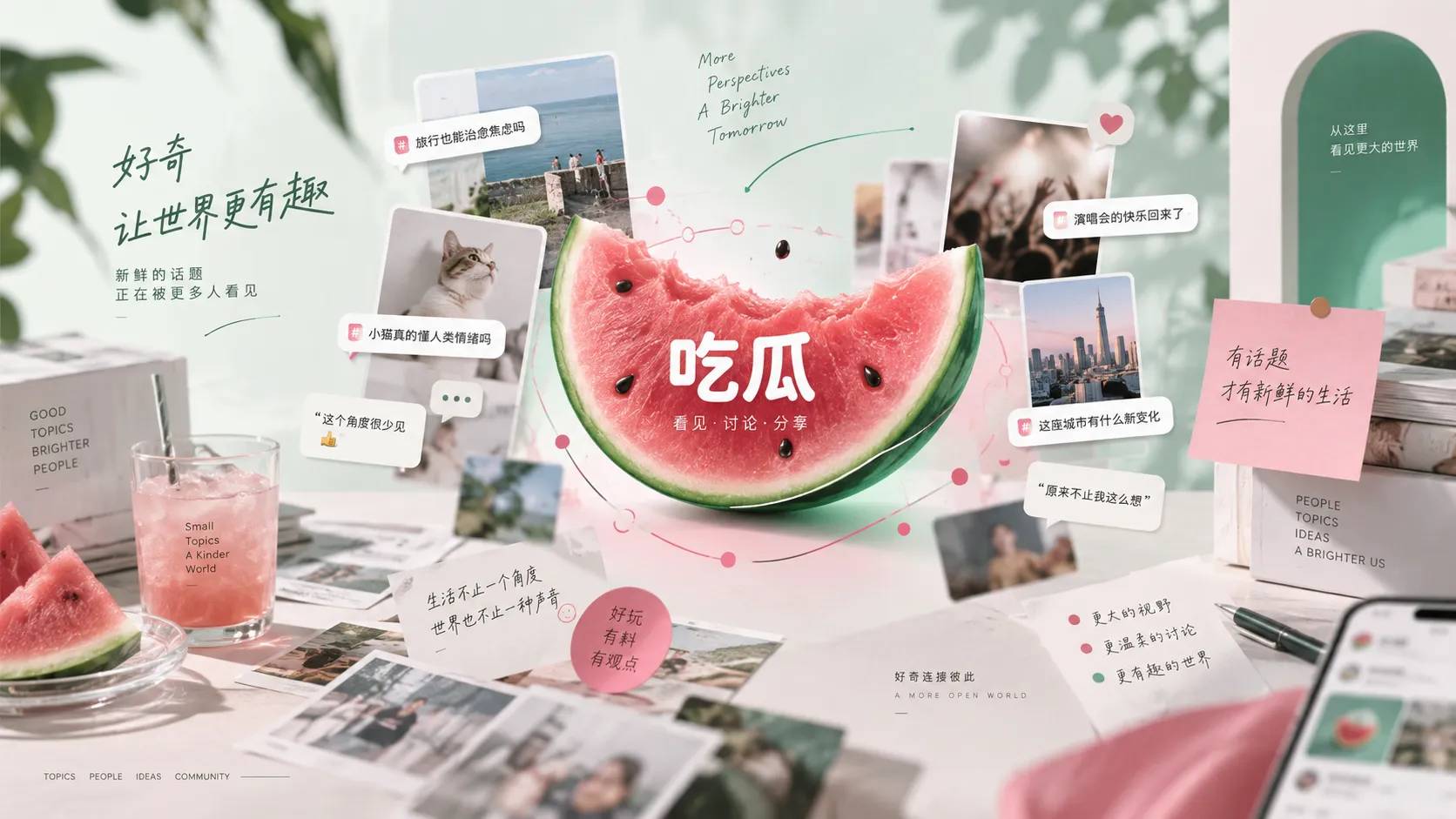 今日娱乐热点与吃瓜内容视觉图
